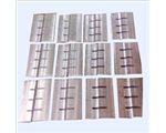 Specific welding end for geogrid (grid)